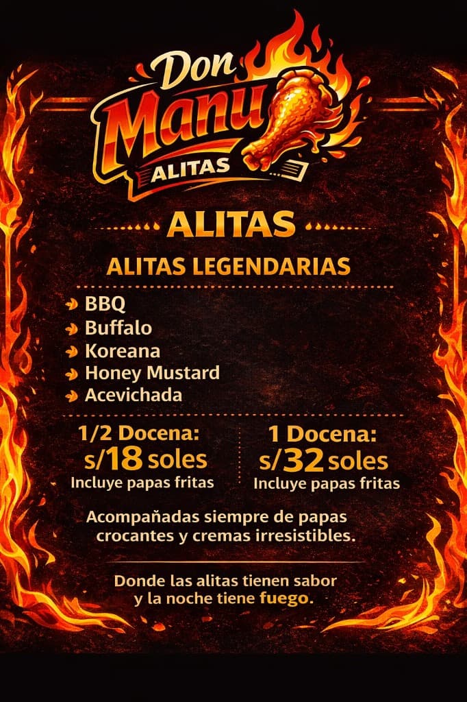 Carta Completa Don Manu